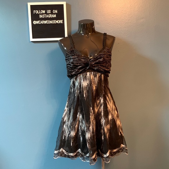 Sequined Party Dress - Picture 1 of 8